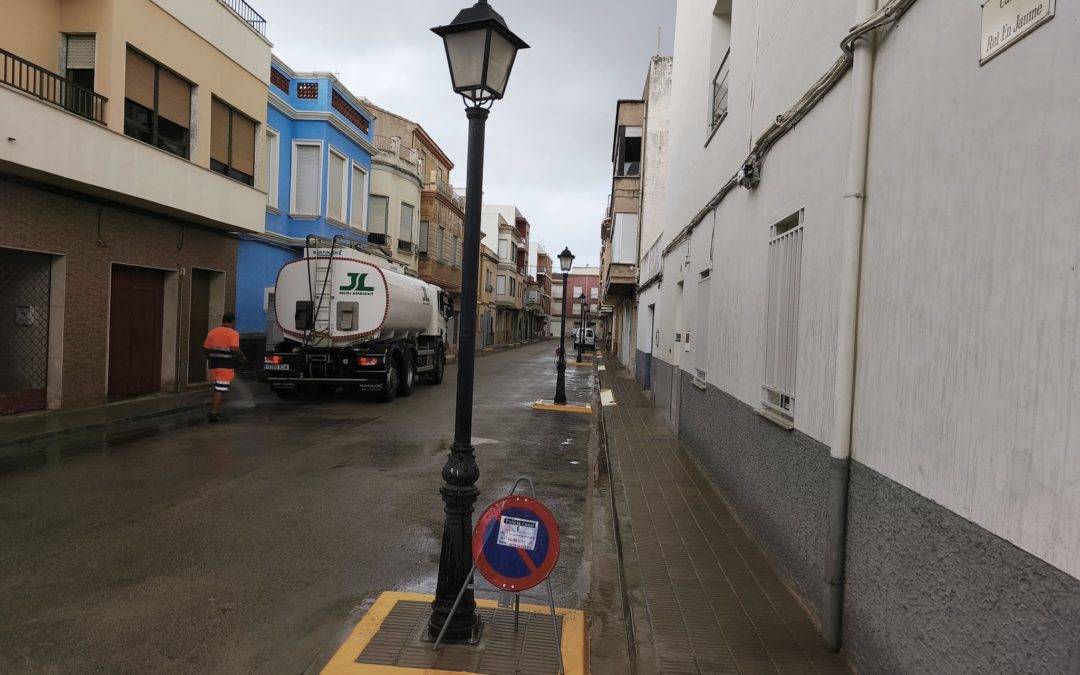 Finalitzen les obres de renovació de la xarxa d’aigua potable als carrers Rei en Jaume i Dos de Maig de Bellreguard
